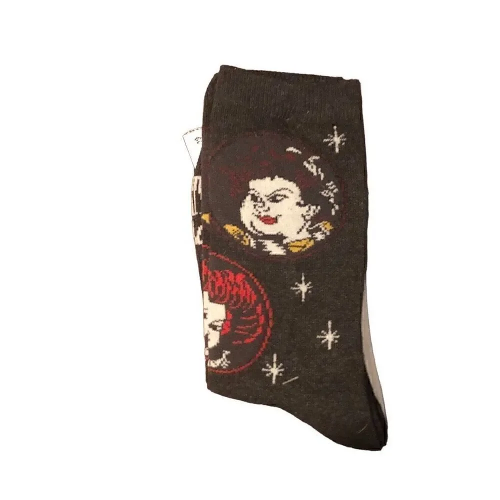 Hocus Pocus The Movie 2 Pair Women Halloween Crew Socks I Put A Spell On You NWT